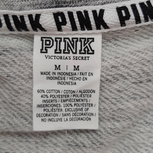NWT Victoria's Secret PINK Hooded Sweatshirt Jacket - Picture 6 of 7